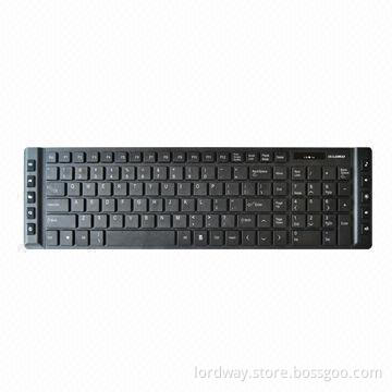 Wireless Multimedia Chocolate Keyboard, Resistance to Scratches, Perspiration